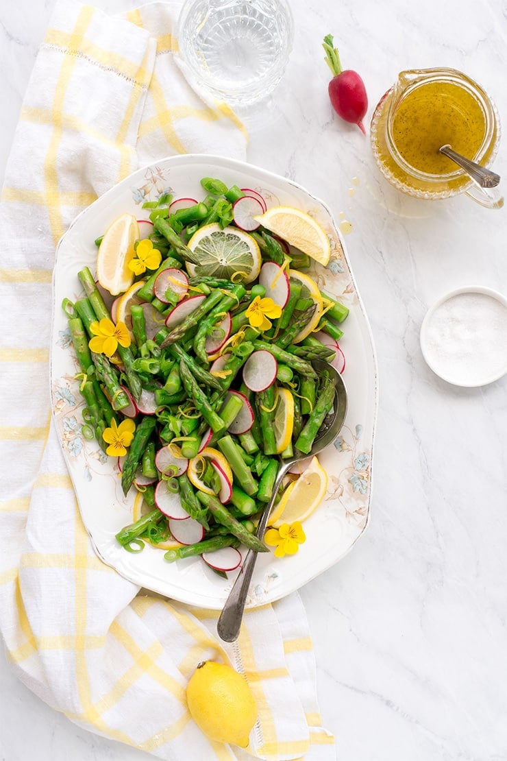 Asparagus Salad with Lemon Vinaigrette