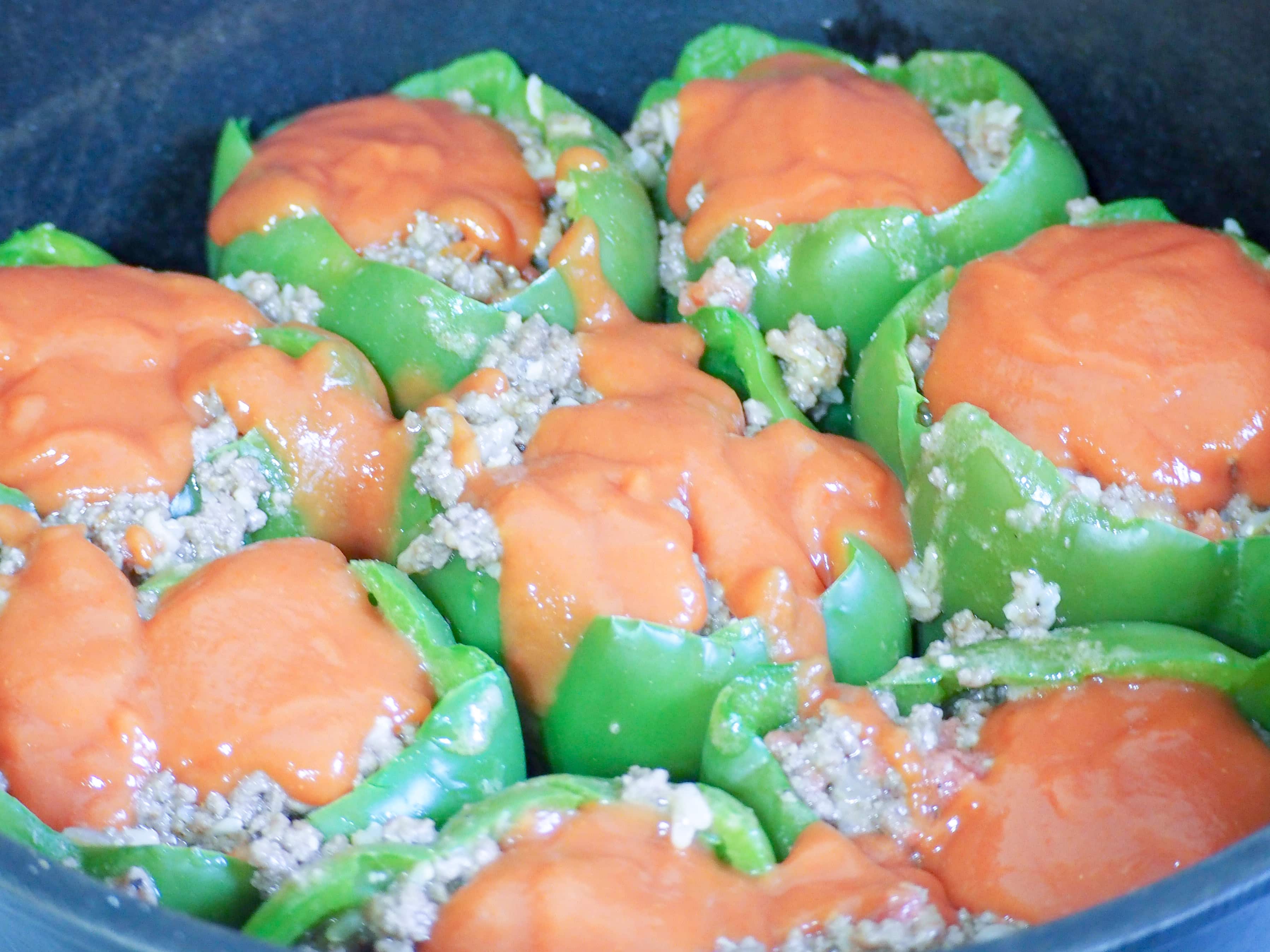 stuffed green peppers