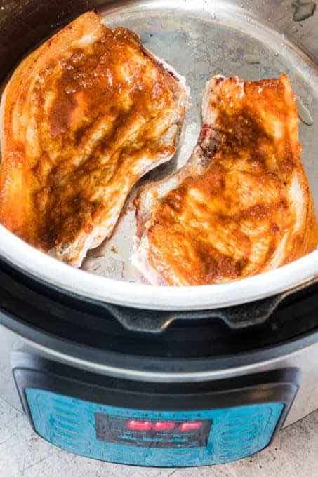 instant pot pork chops