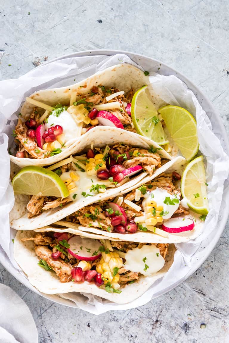 instant pot chicken tacos