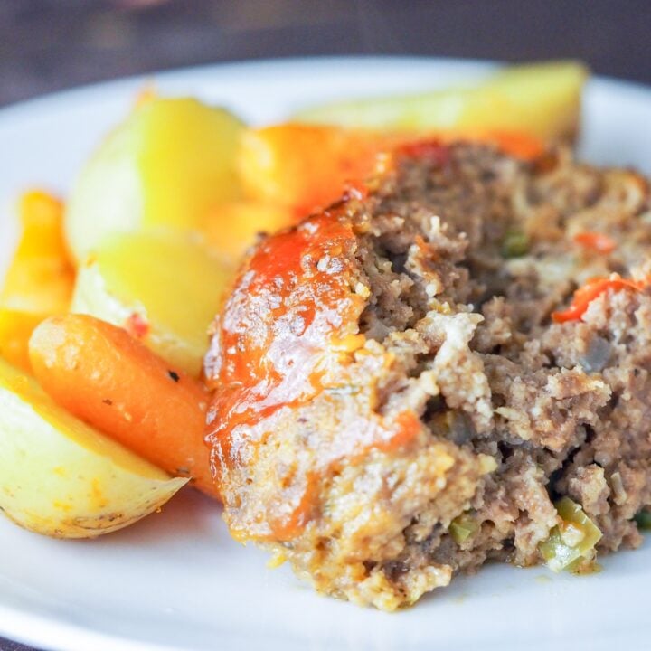 Instant Pot Meatloaf with Italian Roasted Vegetables Monday Is Meatloaf