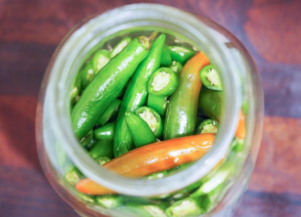 Quick Pickled Peppers