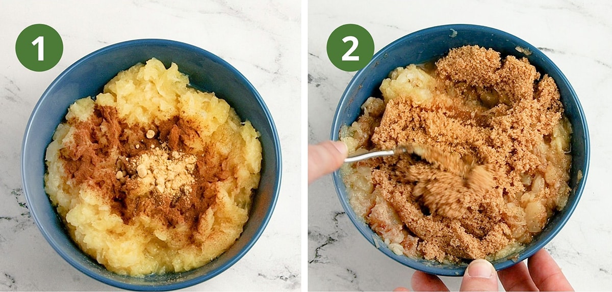 how to make the crushed pineapple topping