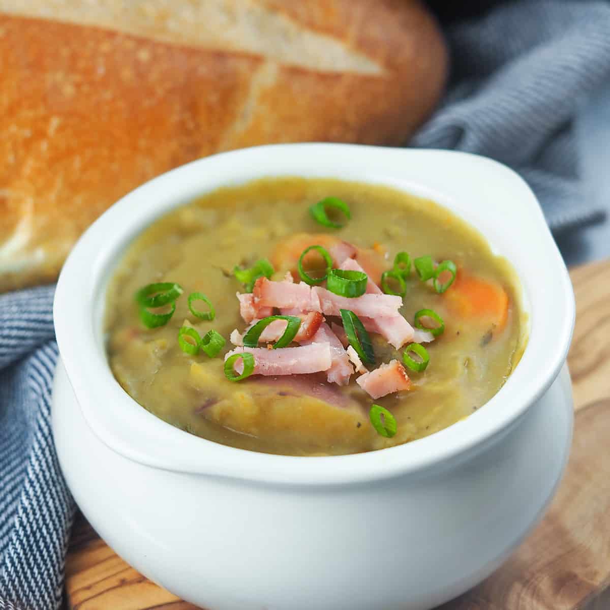 Crockpot Split Pea Soup - Spend With Pennies
