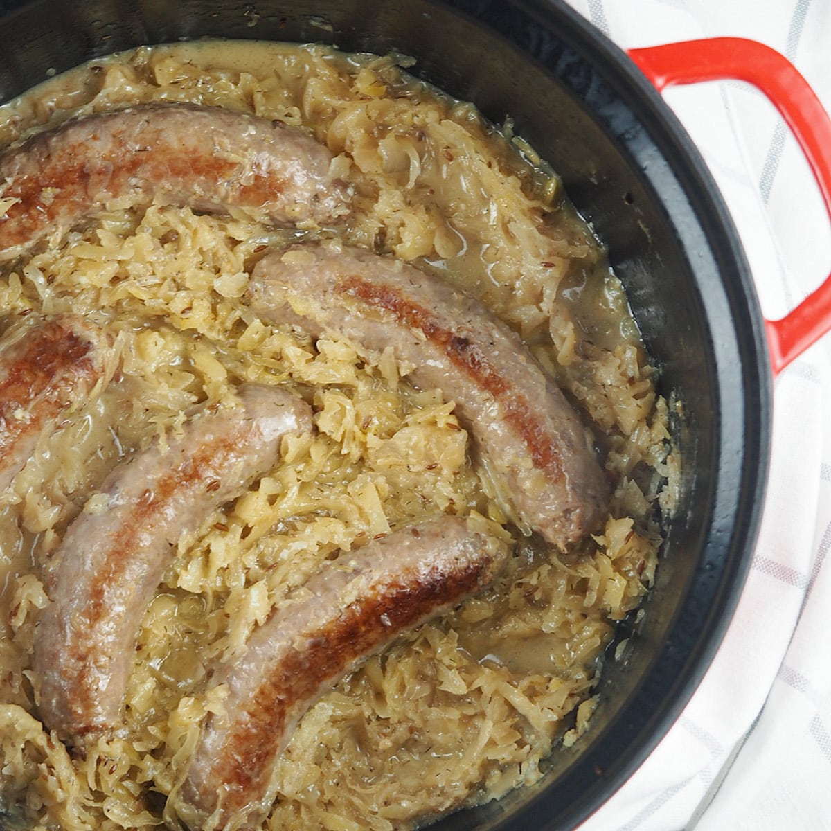 Instant pot best sale bratwurst and sauerkraut