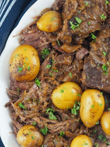 pot roast with potatoes