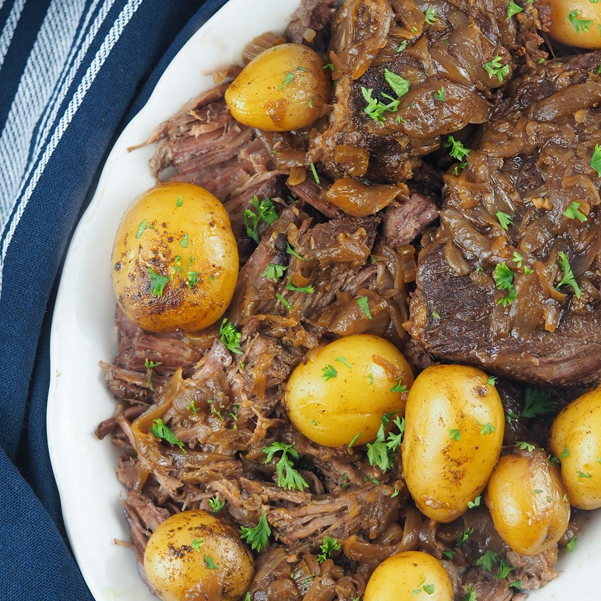 Easy Instant Dutch Oven Pot Roast - Instant Pot Cooking