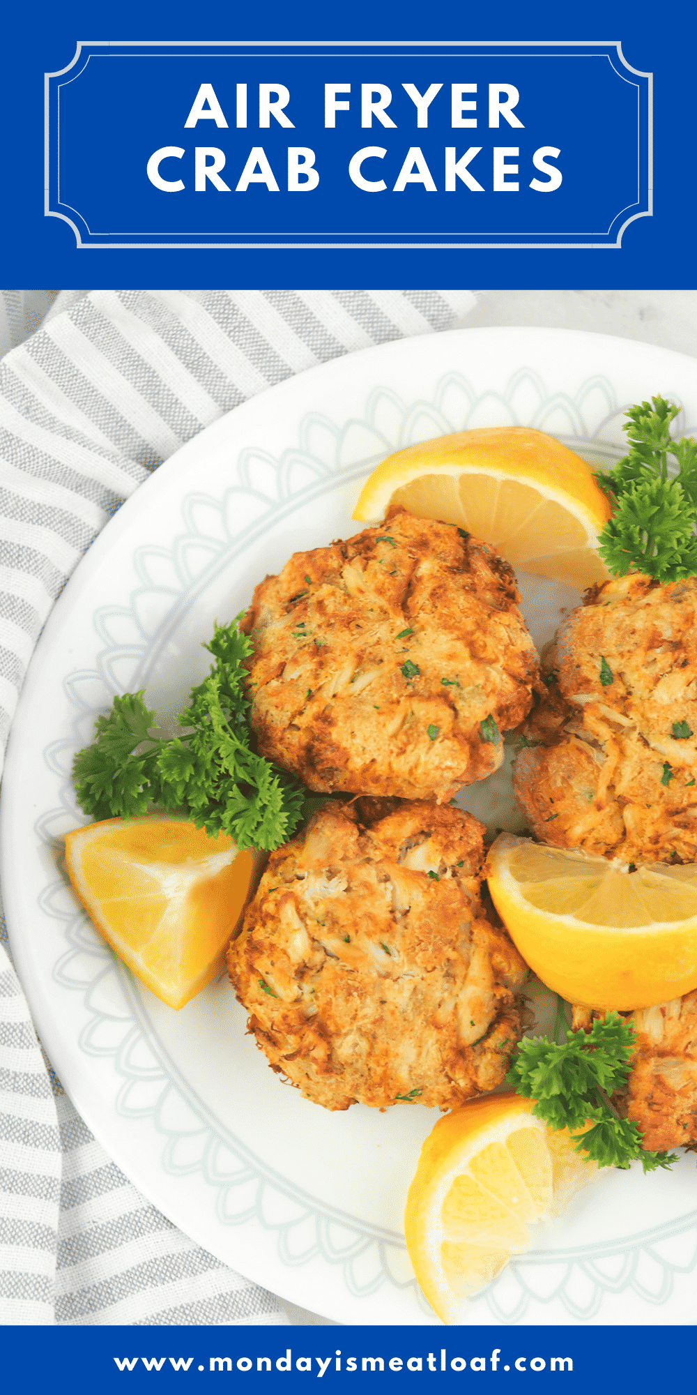 Air Fryer Crab Cakes - Monday Is Meatloaf