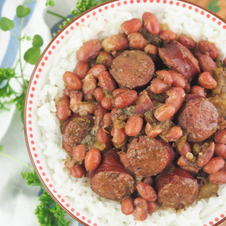 Instant Dutch Oven Cajun Red Beans and Rice
