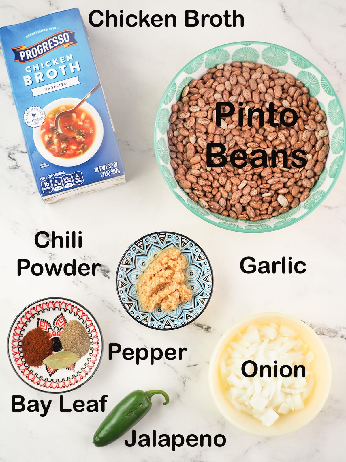 ingredients for pinto beans