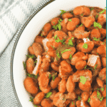 instant pot pinto beans in bowl