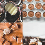 Four different homemade candy recipes.